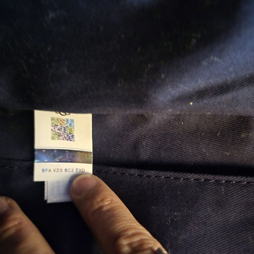 UGG x Telfar Large Denim Shearling Logo Bag Limited Edition - Picture 8 of 16